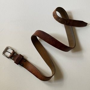 Vintage Leather Belt